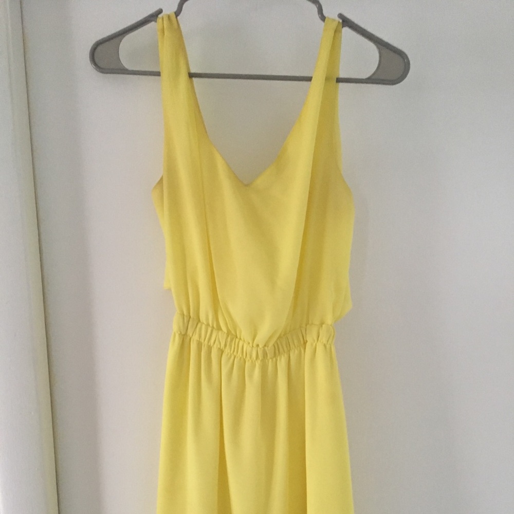 Yellow BCBG Dress size XS